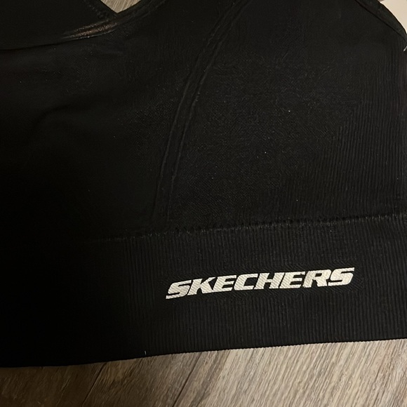 Skechers Seamless 4-Way Stretch Super Soft Tagless Sports Bra - Picture 4 of 4